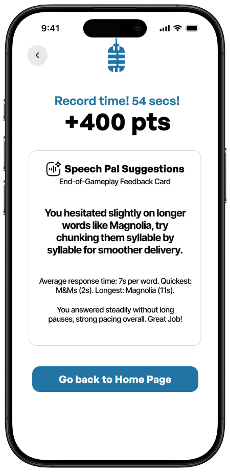Scattergories record screen